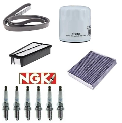 Kit de puesta a punto para Toyota Tundra 2005-09/2010 4,0 L V6 con correa de transmisión (NGK Platinum) Foto 1 de 4