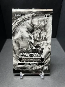 DRAGON BALL SUPER CARD GAME JUDGE PACK VOL. 10 FACTORY SEALED - Picture 1 of 2