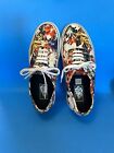 Vans Womens Size 8 Old Skool Low Floral Canvas Pro Skate Sneakers Shoes