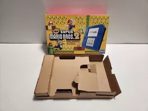 Electric Blue 2 Nintendo 2DS New Super Mario Bros 2 Paquete Consola Caja SOLO - Imagen 1 de 8