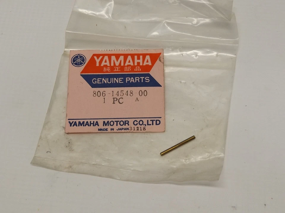 NOS YAMAHA 806-14548-00-00 FLOAT ARM PIN SL338 SL396 GP292 GP643 EW433 - Image 1 of 1