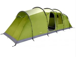 VANGO Stanford 600 Green Family 6 Person Man Family Tent 2 Bedrooms Waterproof - Picture 1 of 8