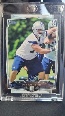 2014 Topps Football Black Zack Martin /59 Rookie Card Dallas Cowboys #406 RC - Image 1 of 4