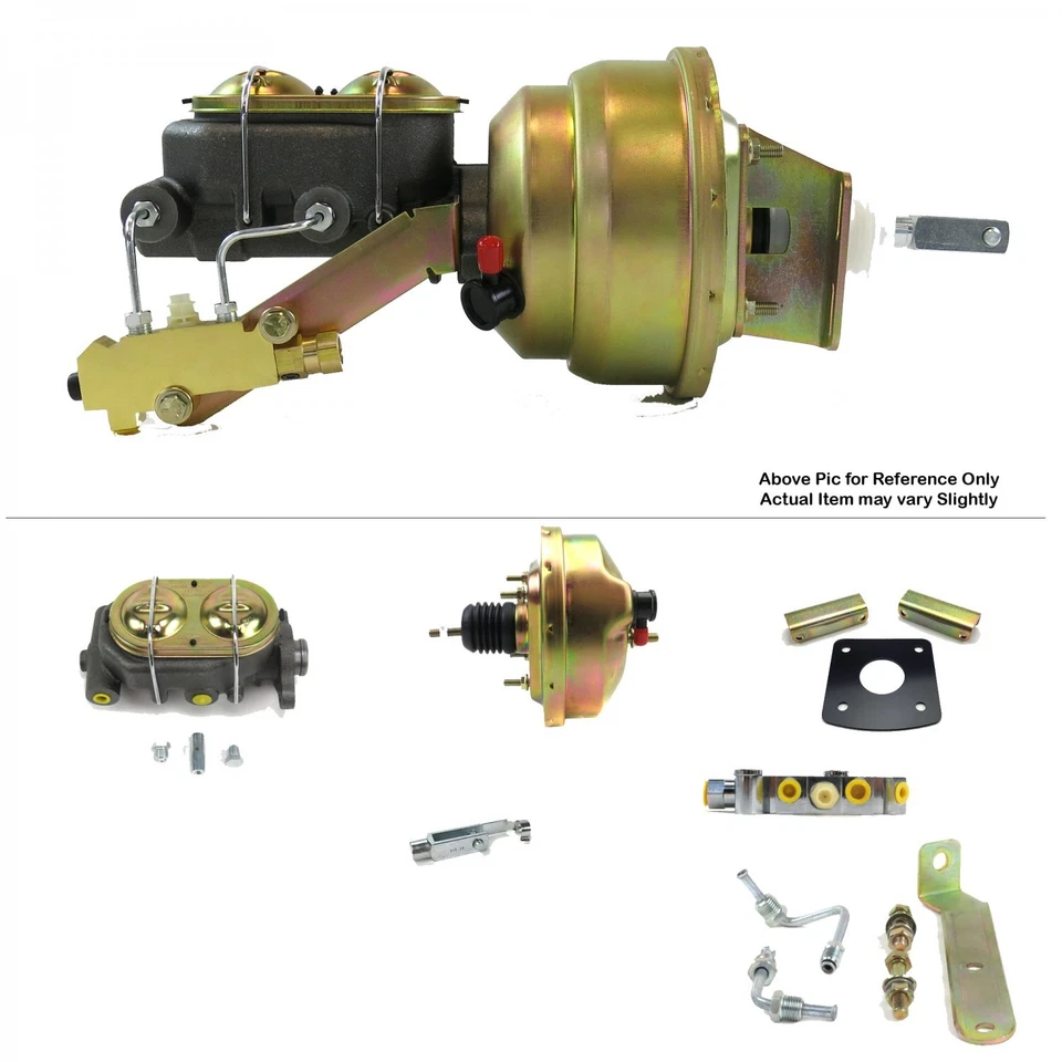 1965-70 Chevrolet Impala Full Size FW Mount Pwr 8" Single Booster Kit Disc/Disc  - Image 1 of 4