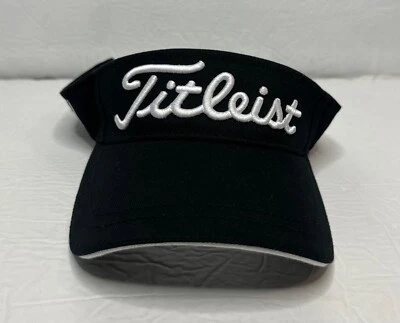 Visera Foot Joy Adulto Negro Golfista Ajustable Titleist Foto 1 de 4