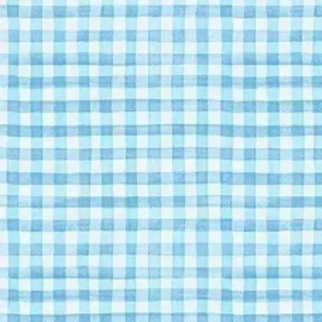Michael Miller Garden Gingham CX9490 algodón aguamarina Foto 1 de 1
