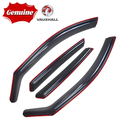 Genuine Wind Deflectors for Vauxhall Astra H MK5（2004-2009）5-Door Hatchback 4pc - Image 1 of 4