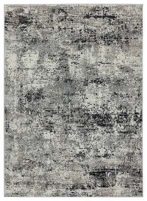 12x15 United Weavers Black Abstract Area Rug 4535 10177 - Aprx 12' 6" x 15' - Image 1 of 2