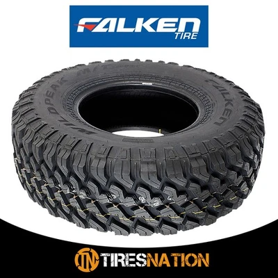 (1) Falken Wild Peak M/T LT255/75R17 C 111/108Q Toughest All Terrain Mud Tires Foto 1 de 4