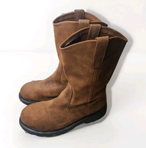 Wolverine Wellington  Leather Work Western Boots - Size 11 Men's Brown W04727 - Picture 1 of 8