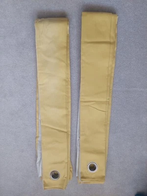 Next yellow full length eyelet curtains 117 x 183cm - Image 1 of 3