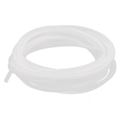 3mm x 5mm Silicone tubo traslucido acqua aria Pompa flessibile 5m 16.4Ft lungo - Immagine 1 di 2
