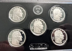 2022 S Proof American Women Quarter Set 99,9% Silber OGP & COA 5 Münzen - Bild 1 von 6
