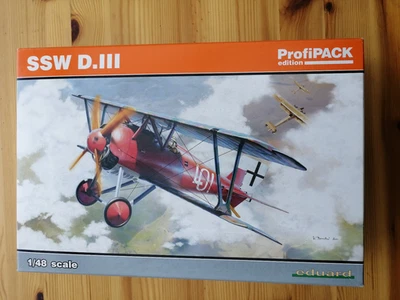 1/48 Eduard, Siemens-Schuckert D.III, Profipack, Best.-Nr 8256 - Bild 1 von 4