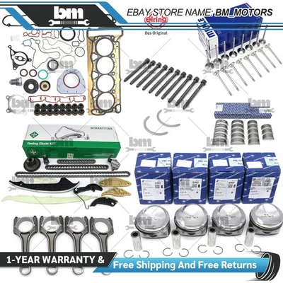 Engine Overhaul Rebuild Kit Oversized +0.50mm Φ21mm FOR Audi VW CDA CDH BZB 1.8T - Image 1 of 4