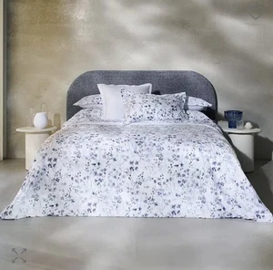 Funda nórdica Anne De Solene Calme - flores King Bleu - Imagen 1 de 5