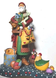 Ellen Stouffer 1999 " Each One's Gift"  # 6 limited edition Santa Christmas  - Picture 1 of 9
