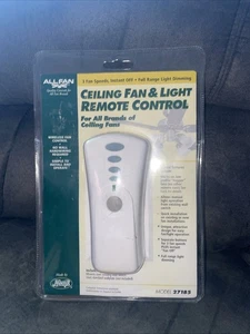 Brand New Sealed Hunter Universal Ceiling Fan & Light Remote Control White 27185 - Picture 1 of 4