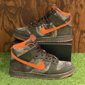 Nike SB Dunk High Pro Brian Anderson verde mimetico 305050-281 / uomo taglia US 12 - Foto 1 di 10