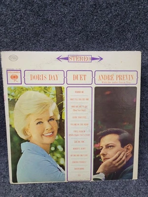 Vintage Doris Day & André Previn Vinyl LP Duet Jazz Columbia CS 8552 Stereo 1962 - Image 1 of 4