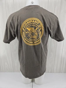 Fort Gordon Company D Cryptologic Support Shirt USMC Large Green - Picture 1 of 12