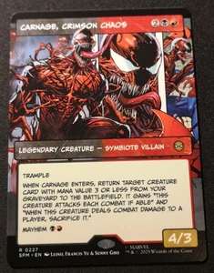 Carnage, Crimson Chaos - Borderless - SPM - MTG - EN - NM - 0227 - Picture 1 of 1