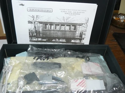 train électrique GECOMODEL KIT voiture type SARTHE G 1/22ème - Photo 1/4