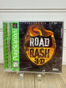 Road Rash 3D (Sony PlayStation 1, 1998) Greatest Hits PS1 CIB Completo - Imagen 1 de 4