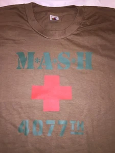 Rare 1970-80s True Vintage Mash TV Show 4077TH Shirt Size Medium Soft Thin EUC - Bild 1 von 7