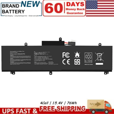 ✅Batería C41N1837 para ASUS ROG Zephyrus G15 GA502 M15 GU502G S15 GX502 76Wh EE. UU. Foto 1 de 4