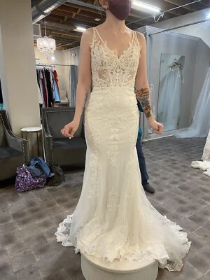 bridal gown size 4 Justin Alexander - Image 1 of 4