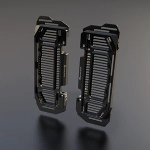 For Suzuki RM250 RM125 DRZ400 DRZ400E DRZ400S DRZ400SM Motorcycle Radiator guard - Picture 1 of 8