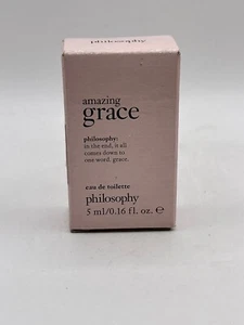 PHILOSOPHY AMAZING GRACE 5ML EDT MINI SPLASH (NEW WITH BOX) - Picture 1 of 7