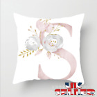 New Uk Letter Polyester Cushion Cover Pillow Case Waist Throw Home Sofa Decor