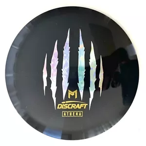 New Discraft McBeth 6X Claw ESP Athena 173-174g Black Money Foil Golf Disc - Picture 1 of 2