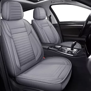 LINGVIDO Car Seat Covers,Breathable and Waterproof Faux Leather Automotive Seat - Foto 1 di 9