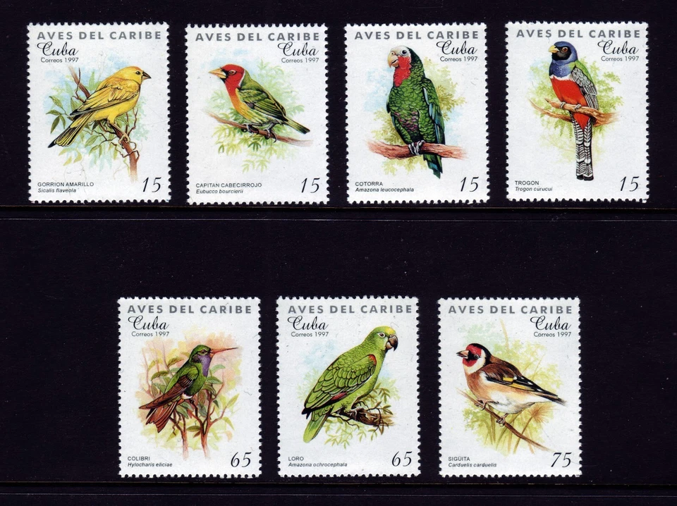 UNUSED: CARIBBEAN #3848-54. FINE-VERY FINE NH OG. SCV $5.60 - Image 1 of 1