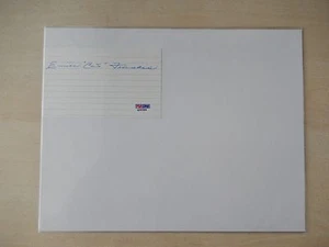 Emile "The Cat" Francis Autographed 3" X 5" Index Card with PSA/DNA COA - Picture 1 of 3