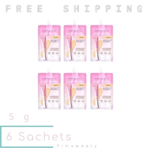 6 Sachets X 5 g CUTE PRESS 1-2 BEAUTIFUL AIRY MATTE FOUNDATION - 03 SAND BEIGE - Picture 1 of 9