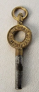 Antique England Round Advertising Pocket Watch Key J. Ritchie & Son Edinburgh 36 - Picture 1 of 8