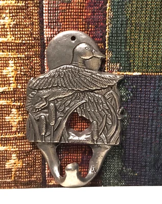 Carson Metal Mallard Duck Hook 1993 Foto 1 de 4