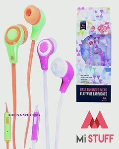 AURICULARES INTERNOS BÁSICOS MEJORADOS CON MICRÓFONO PARA IPHONE, ANANDROID, MP3, MP4, COMPUTADORA - Imagen 1 de 1