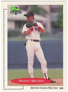 RANDY BROWN 1991 Classic Best #131  ROOKIE ID:7927