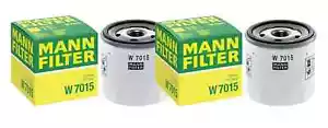 Mann Set of 2 Engine Oil Filters for Ford Jaguar Land Rover Lincoln Mercury - Picture 1 of 2