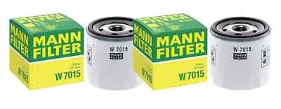 Juego de 2 filtros de aceite de motor Mann para Ford Jaguar Land Rover Lincoln Mercury Foto 1 de 2