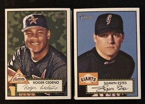 2001 Topps Heritage Baseball Cards Singles You Pick