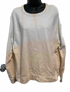 Universal Threads Cream Orange Tie-dye Sweatshirt Women's 2XL (20) - Picture 1 of 2