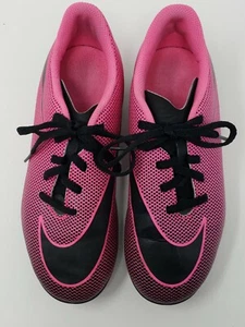 Nike Youth Bravata II FG Soccer Pink/ Black Blast Cleats (Size 4.5 Y) - Picture 1 of 8