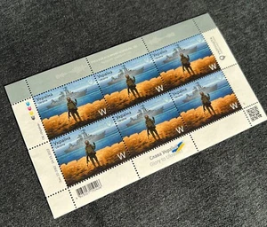 Ukraine 2022 Block of Six Stamps W "RUSSIAN WARSHIP, GO....! Limited Edition - Picture 1 of 4