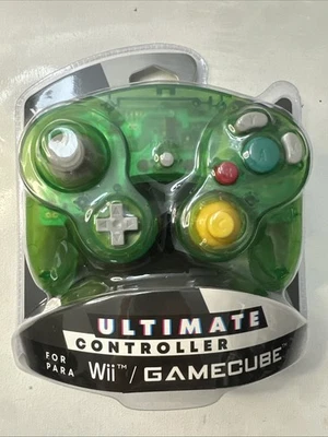 GameCube XYAB Controller Jungle Green Branded Wired New and Sealed Nintendo - Image 1 of 2